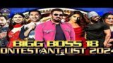 Bigg Boss 18 Contestant List Detail